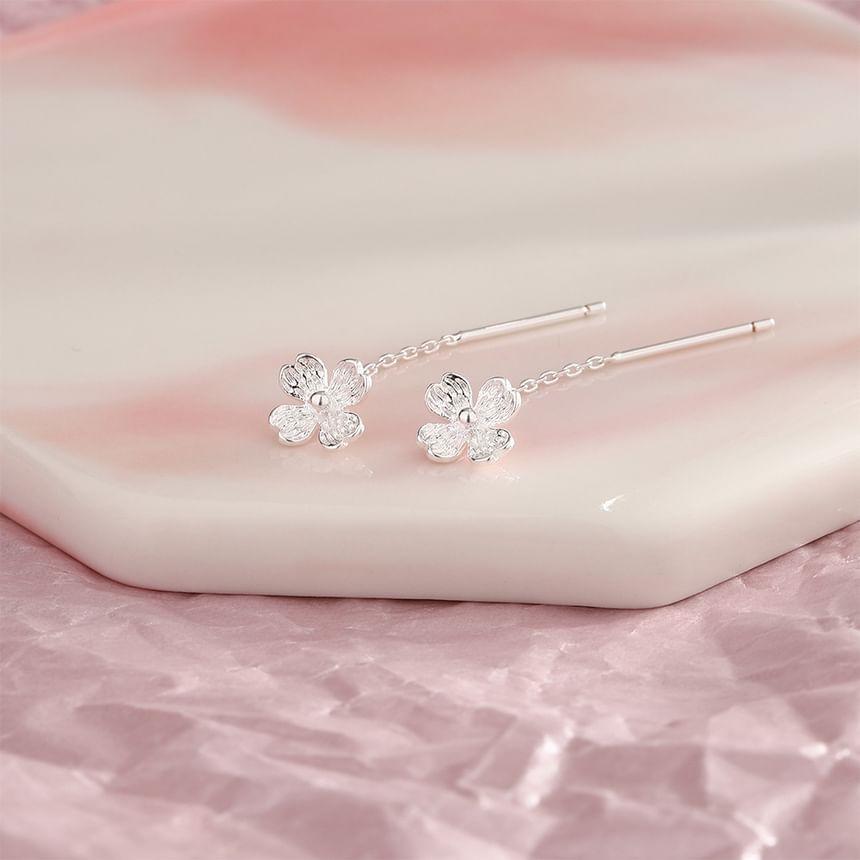 Flower Threader Earring Product Image