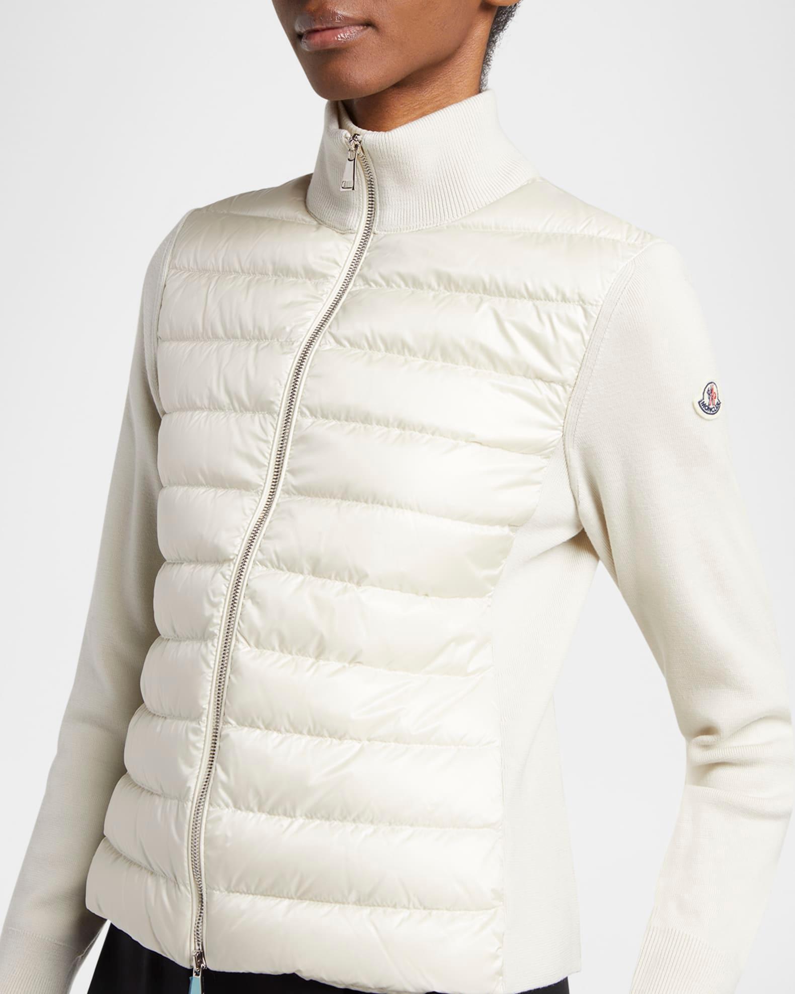 Combo Down Short Cardigan  Product Image