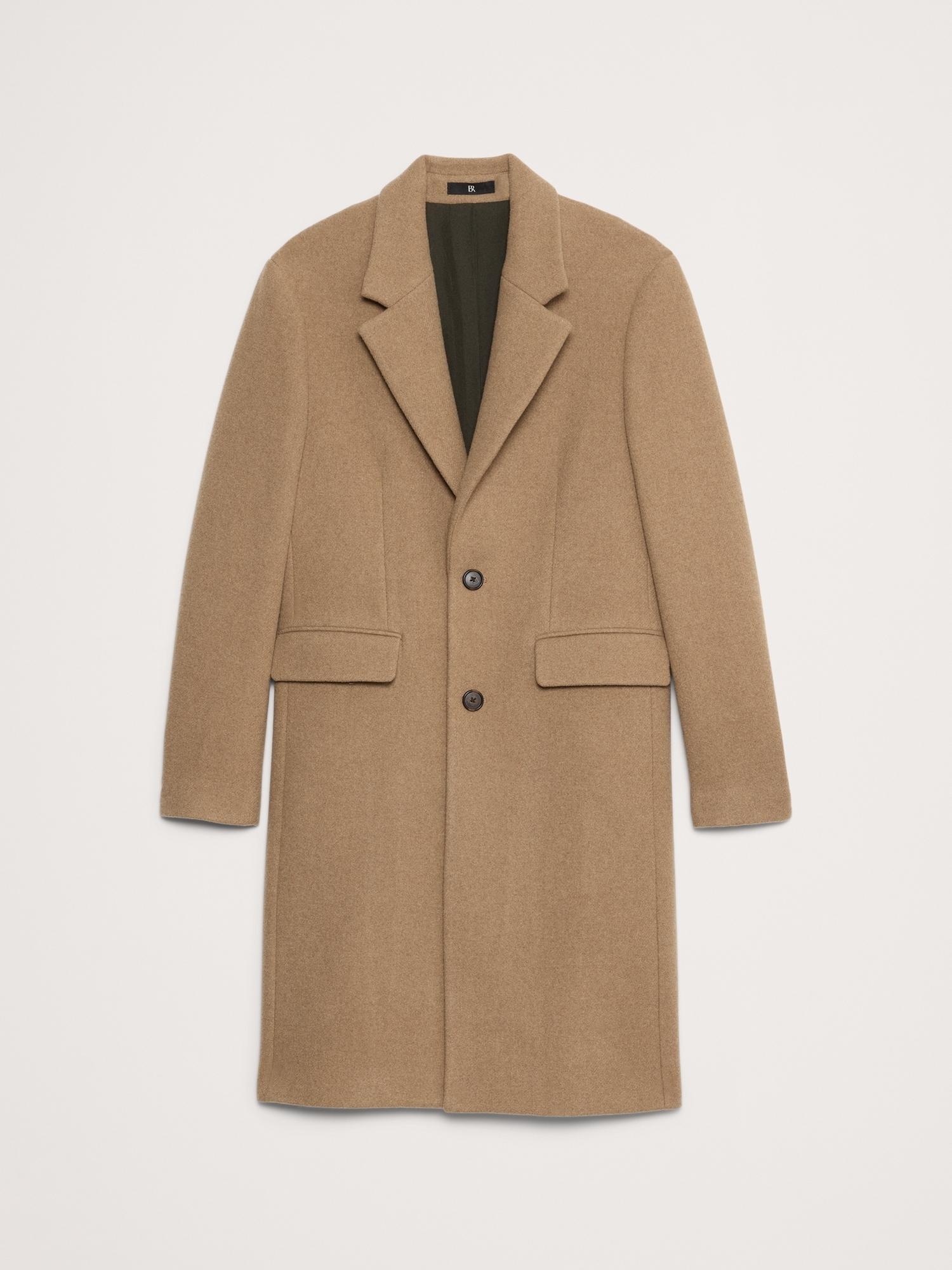 Italian Melton Topcoat Product Image