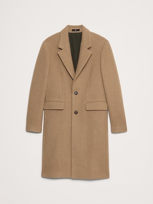 Italian Melton Topcoat Product Image