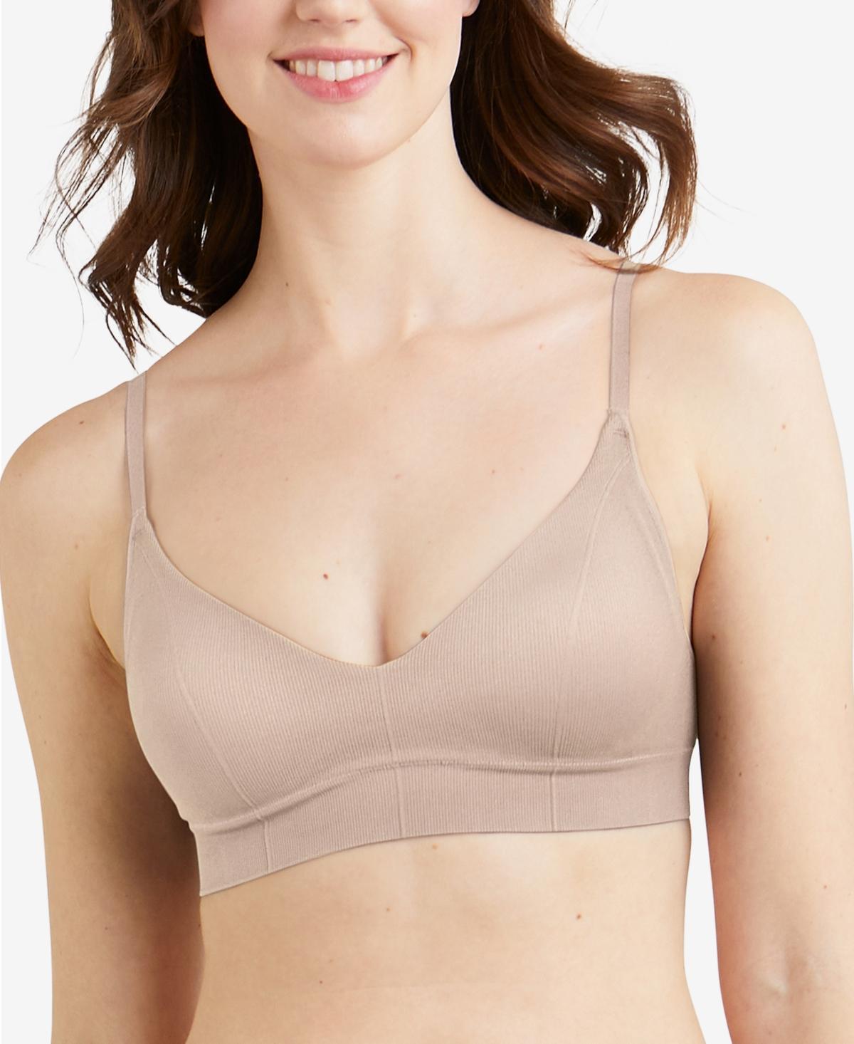Maidenform® M Wireless Stretch Rib Bralette DM2303, Women's, Size: Small, Black Product Image