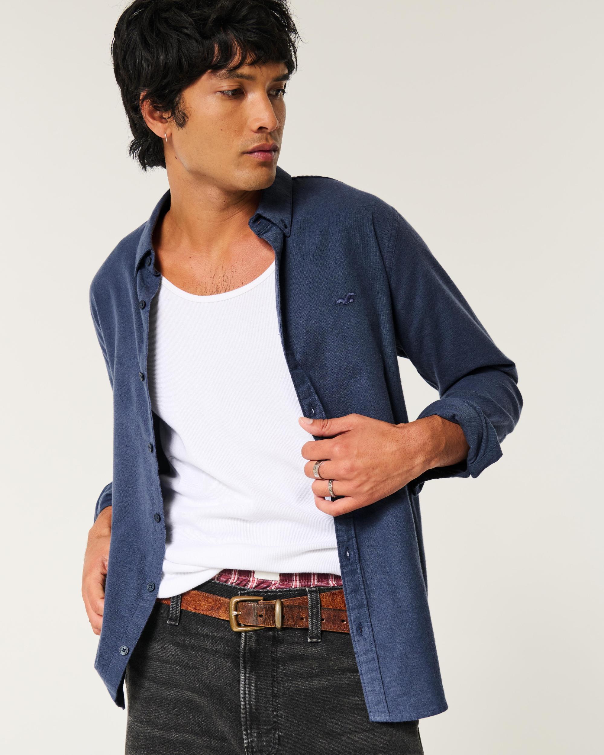 Long-Sleeve Oxford Shirt Product Image