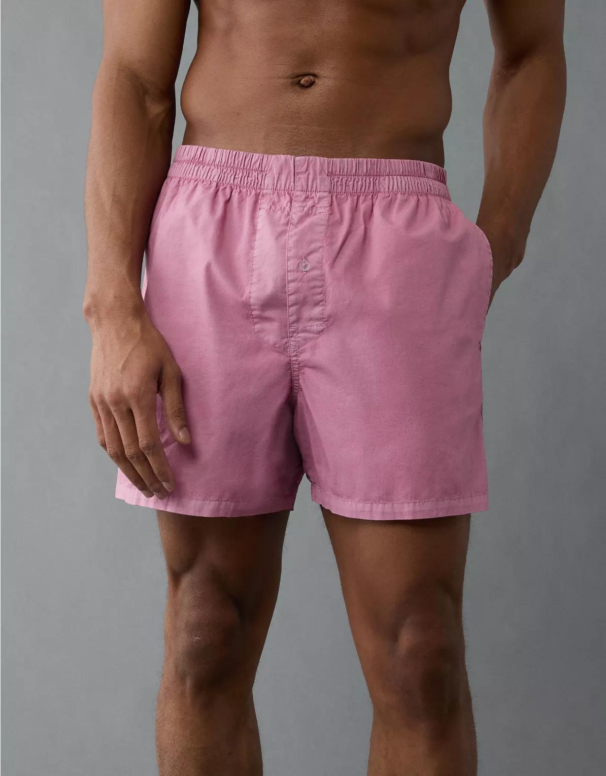 AEO Men's Poplin Pocket Boxer Short Product Image