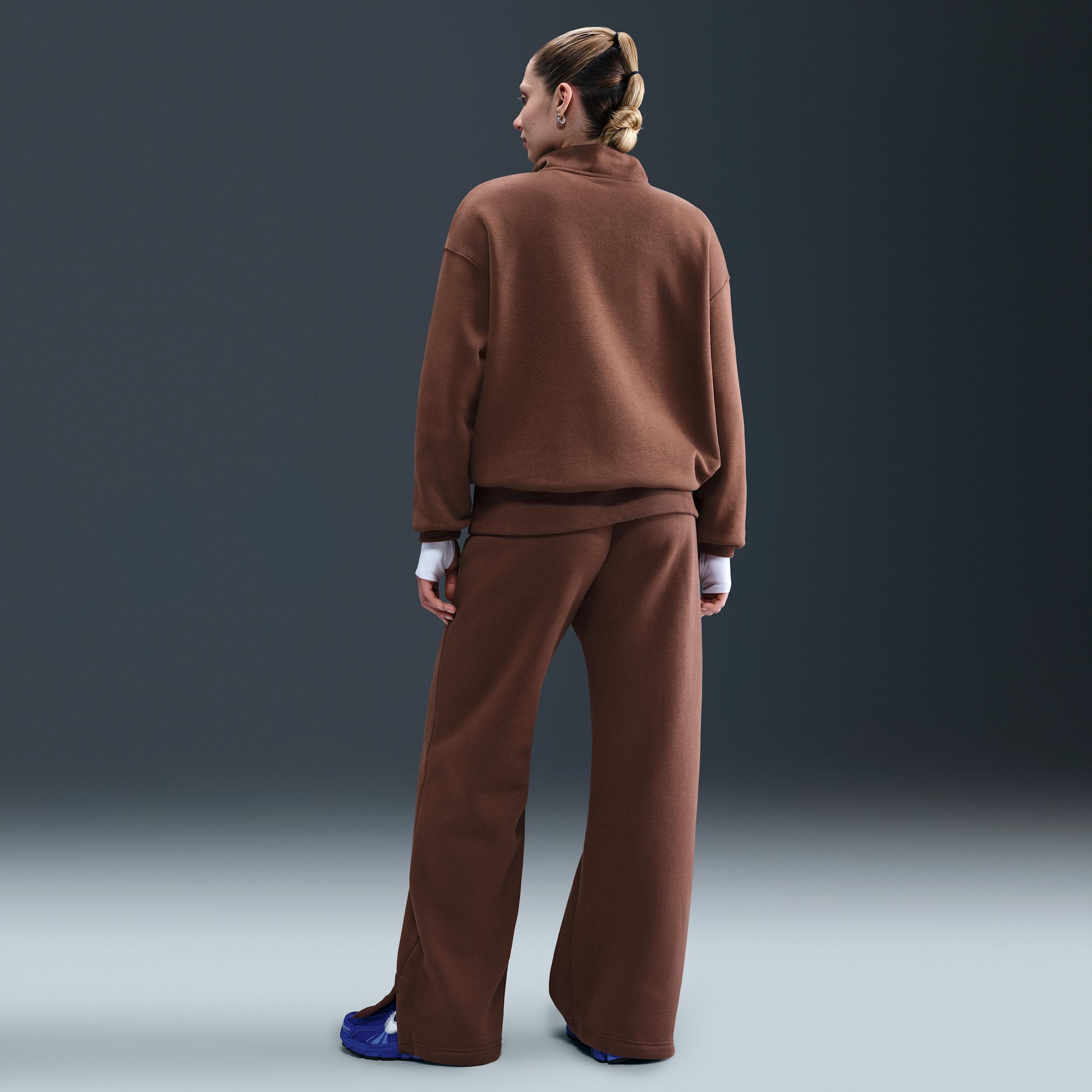 Women's Nike Sportswear Phoenix Fleece High-Waisted Wide-Leg Pants Product Image