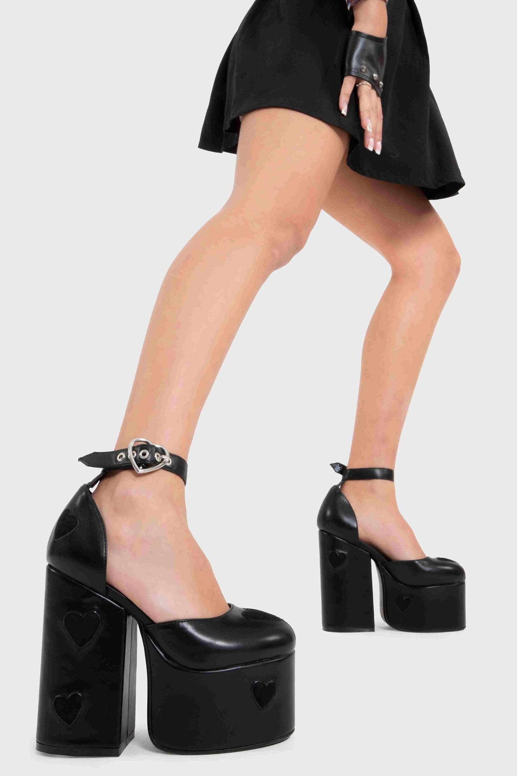 Translate Love Platform Heels Product Image