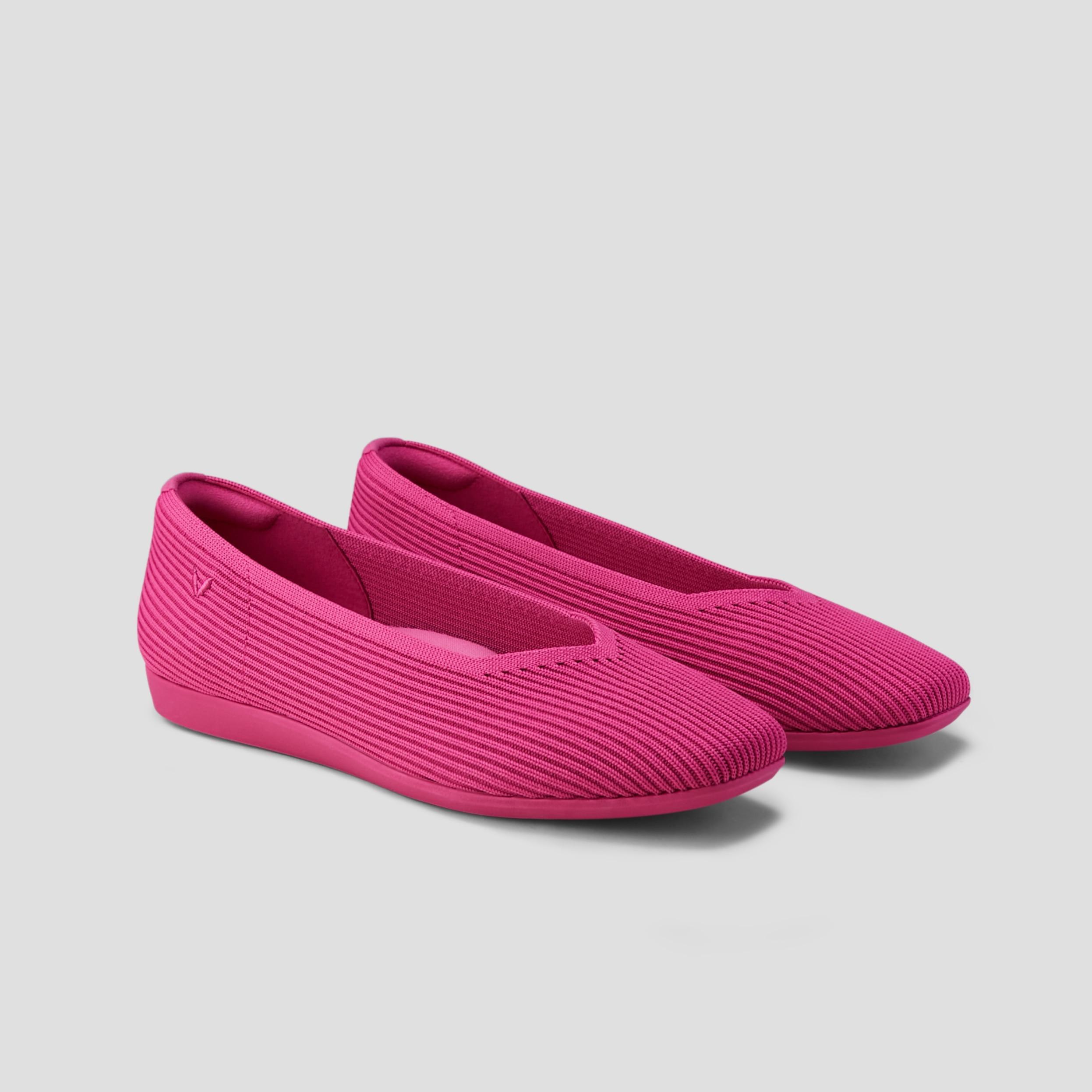 Lightweight Square-Toe V-Cut Flats (Margot Walker) Product Image