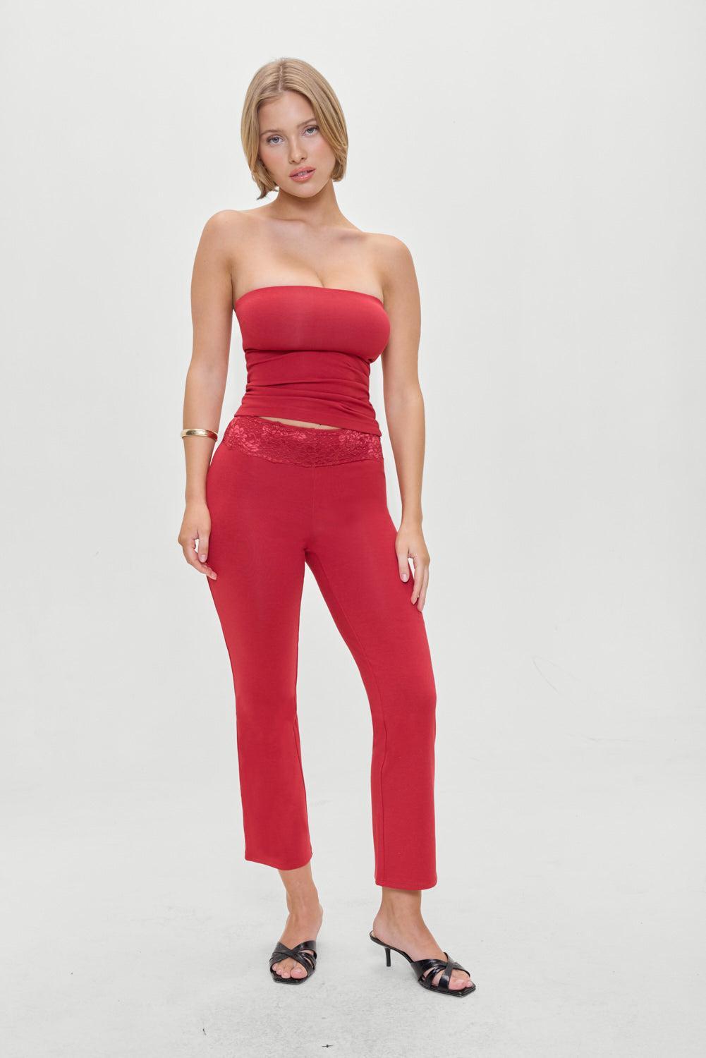 Holloway Low Rise Capri Pants - Pepper Product Image