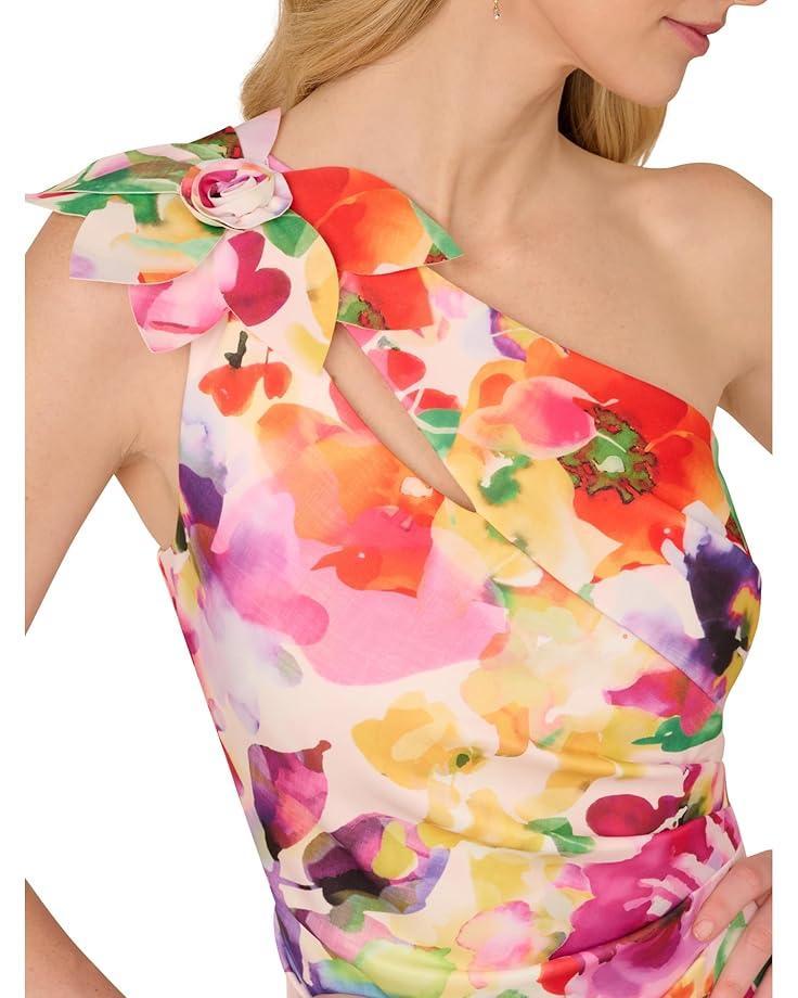 Halter Flounce Midi Dress Product Image