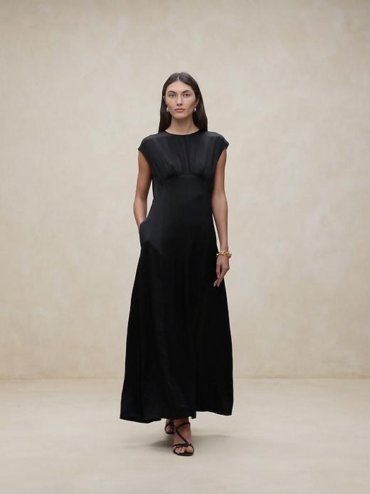 Astral Silk Maxi Dress Product Image