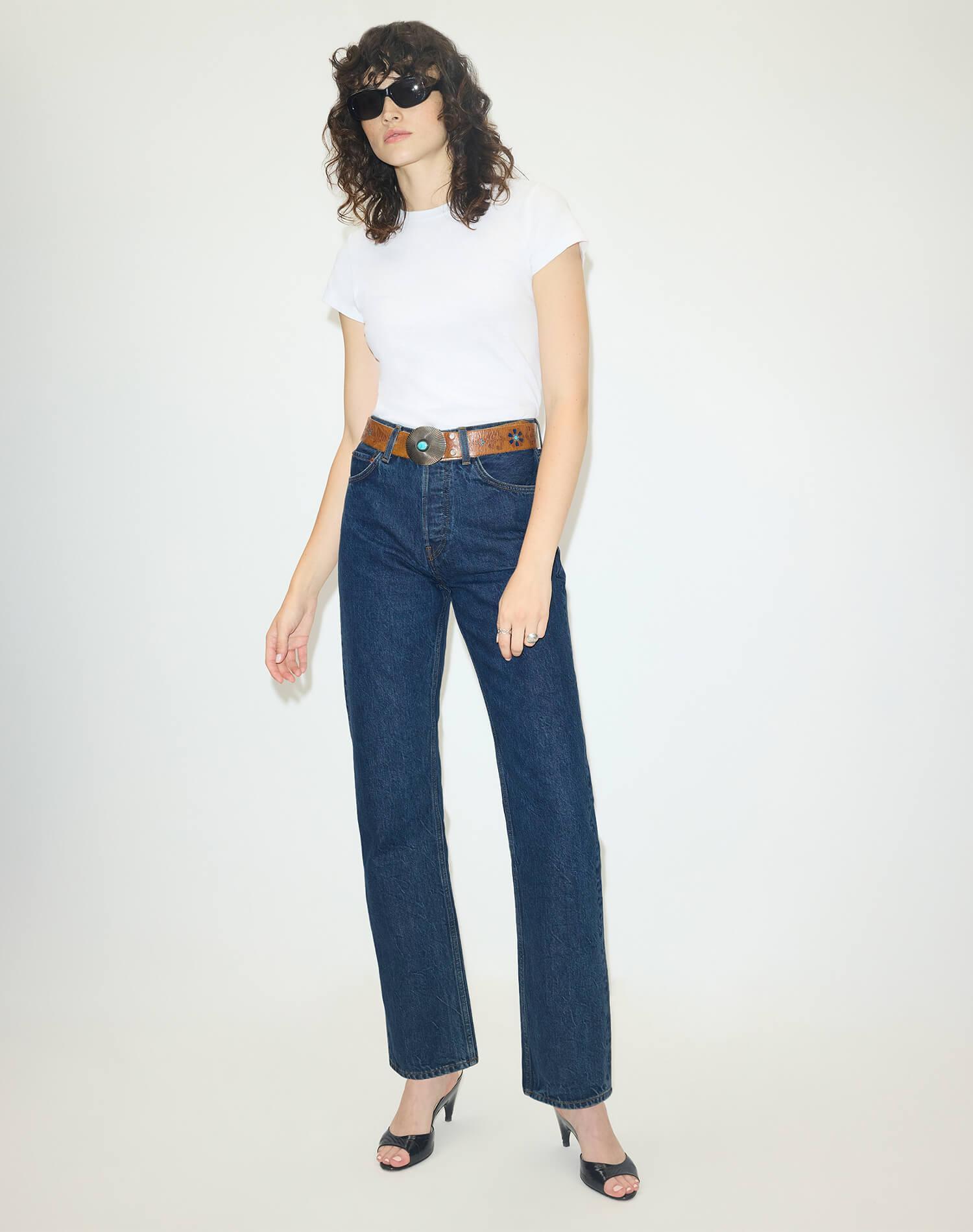90s Jean - Rustic Indigo Product Image