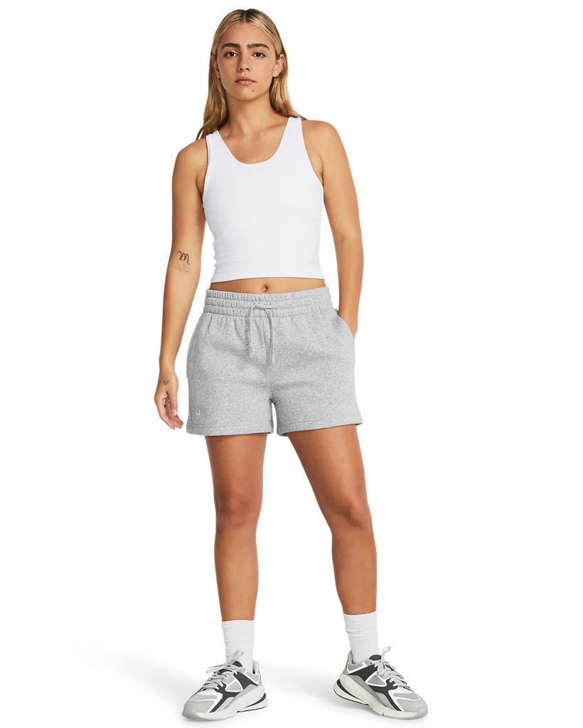 UA Rival Fleece Womens 3.5 Shorts Product Image