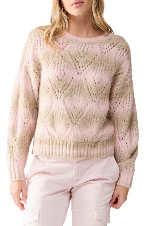 Sanctuary Pointelle Sweater Moonlight Multi) Women's Sweater Product Image