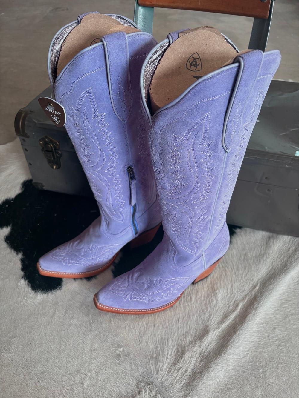 Women's Ariat Purple Casanova XToe Boots Product Image