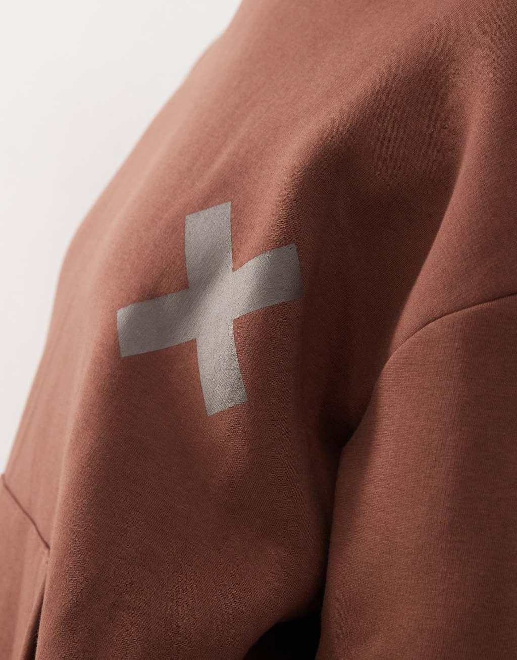 COLLUSION heavyweight logo hoodie Product Image