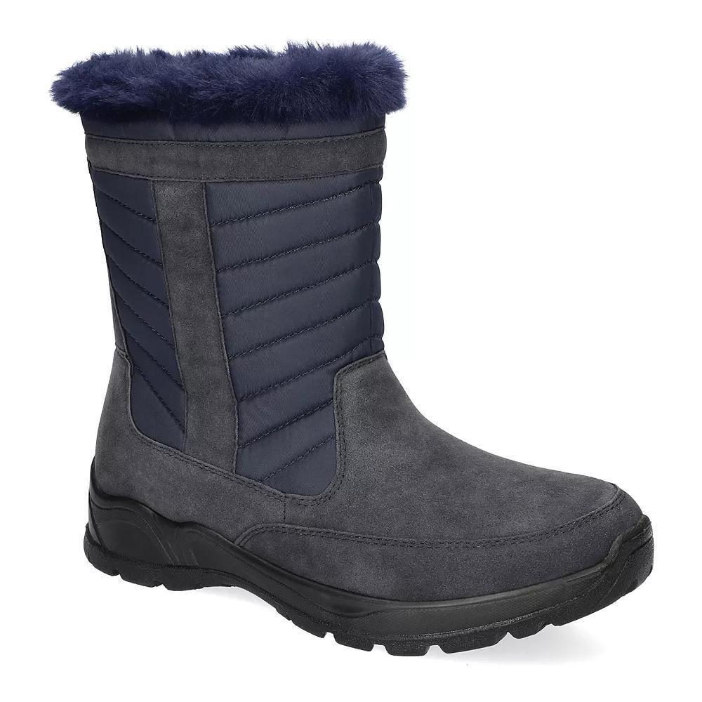 Easy Street Frazer Waterproof Women's Boots, Size: 7.5, Gray Suede Product Image