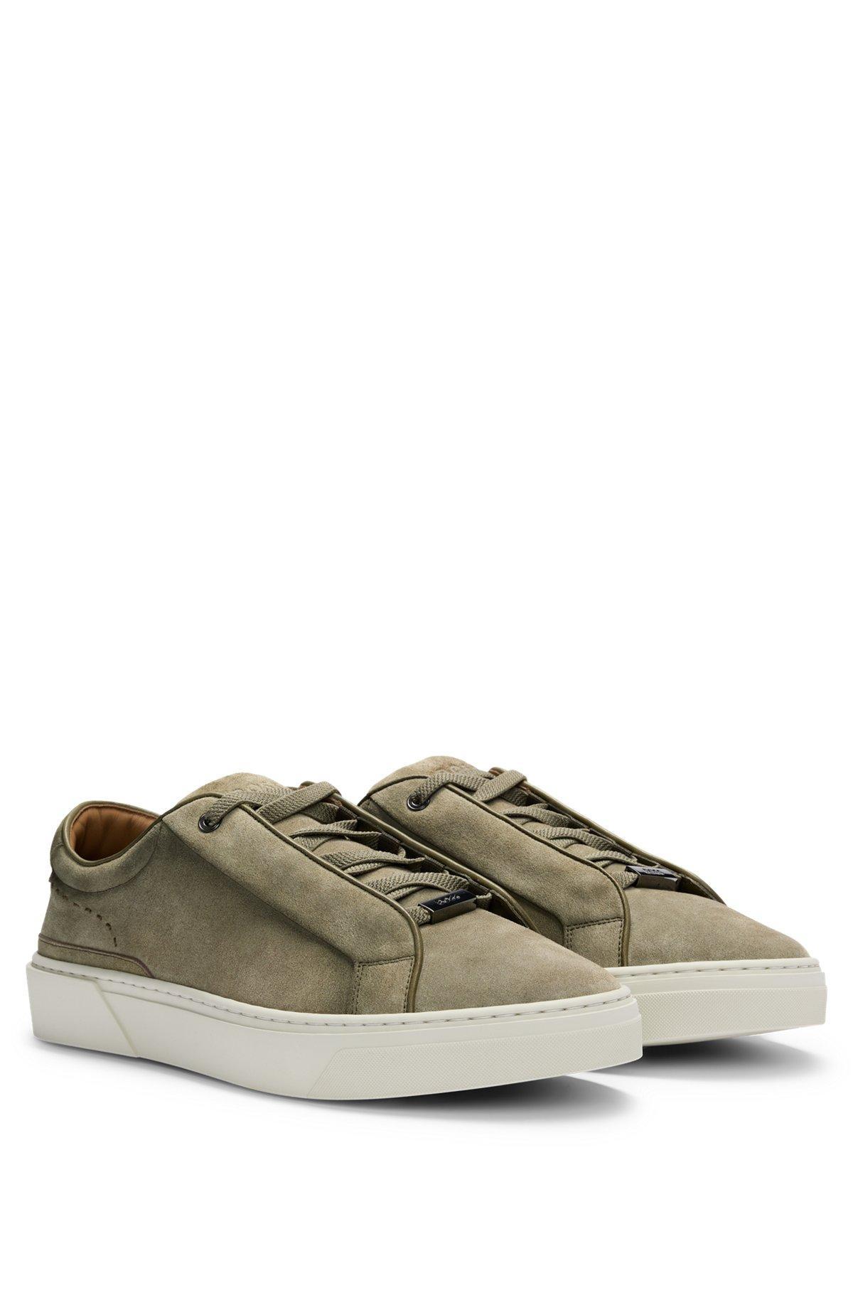 Gary low-top trainers in suede Product Image