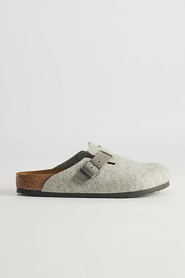 Birkenstock Mens Boston Mixed Material Clogs Product Image