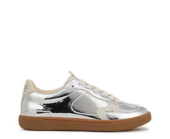Blowfish Malibu Tastic Women's Sneakers, Size: 7.5, Silver White Product Image