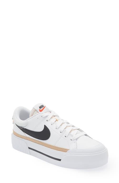 Nike Court Legacy Lift Women's Shoes, Size: 7, Hemp Orange Product Image