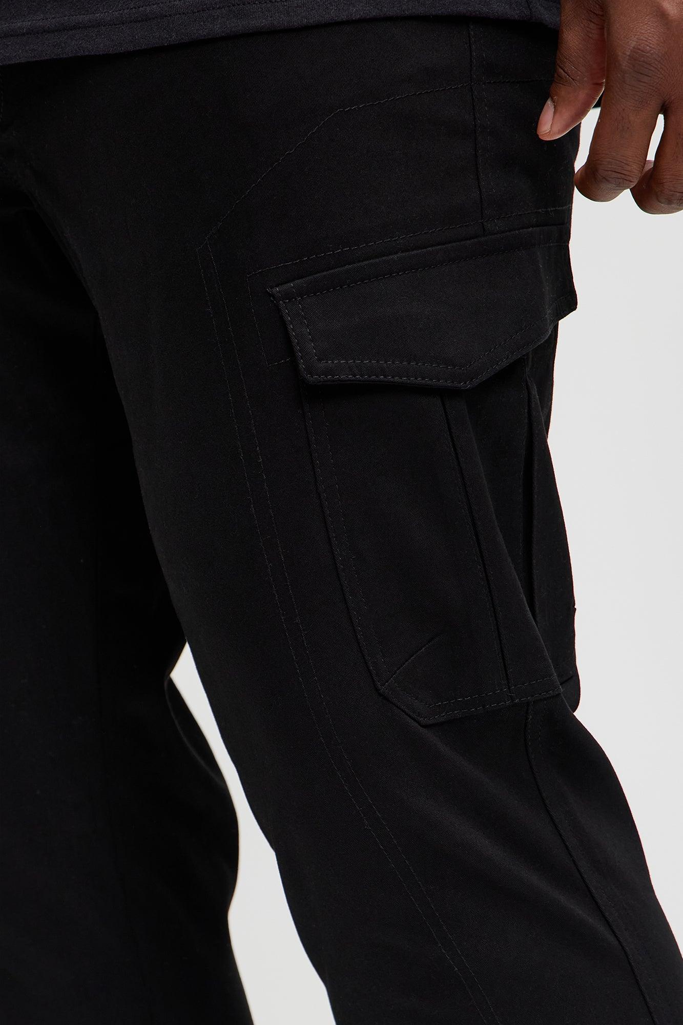 Bring Me Up Skinny Cargo Pants - Black Product Image
