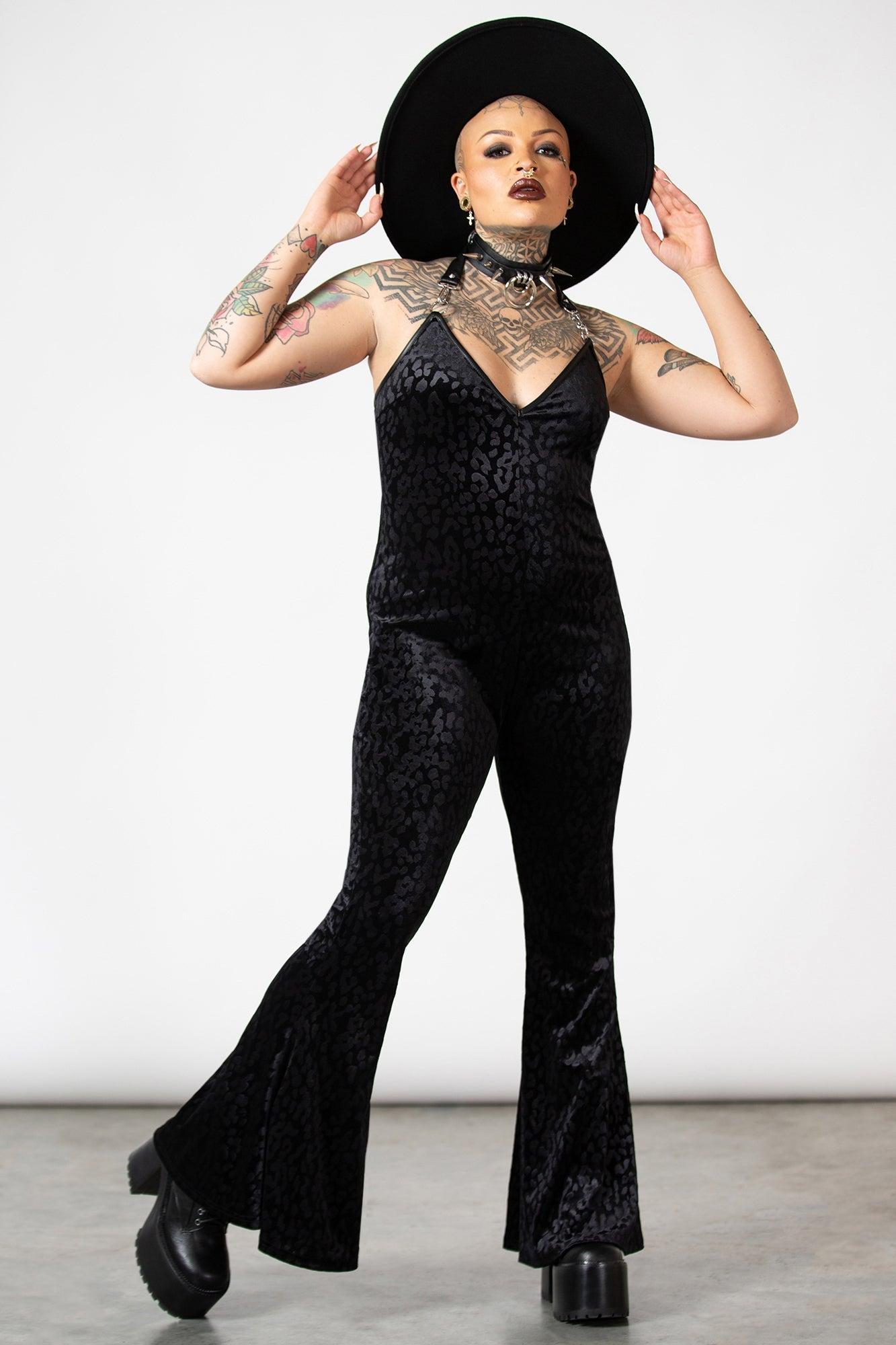 Huntress Halter Catsuit [B] - Resurrect Female Product Image