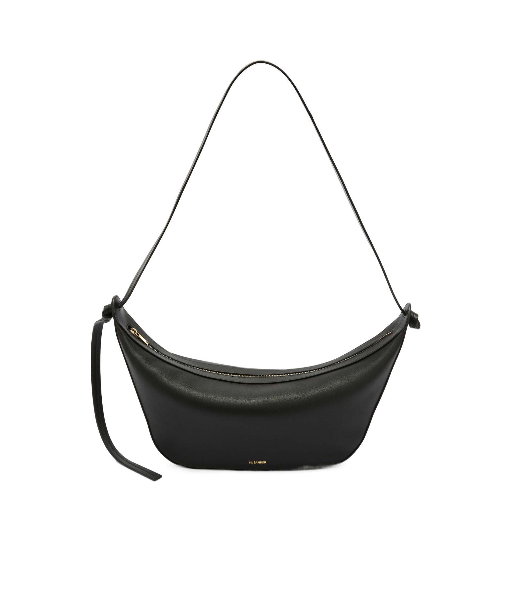 JIL SANDER Knot Shoulder Bag In White Product Image