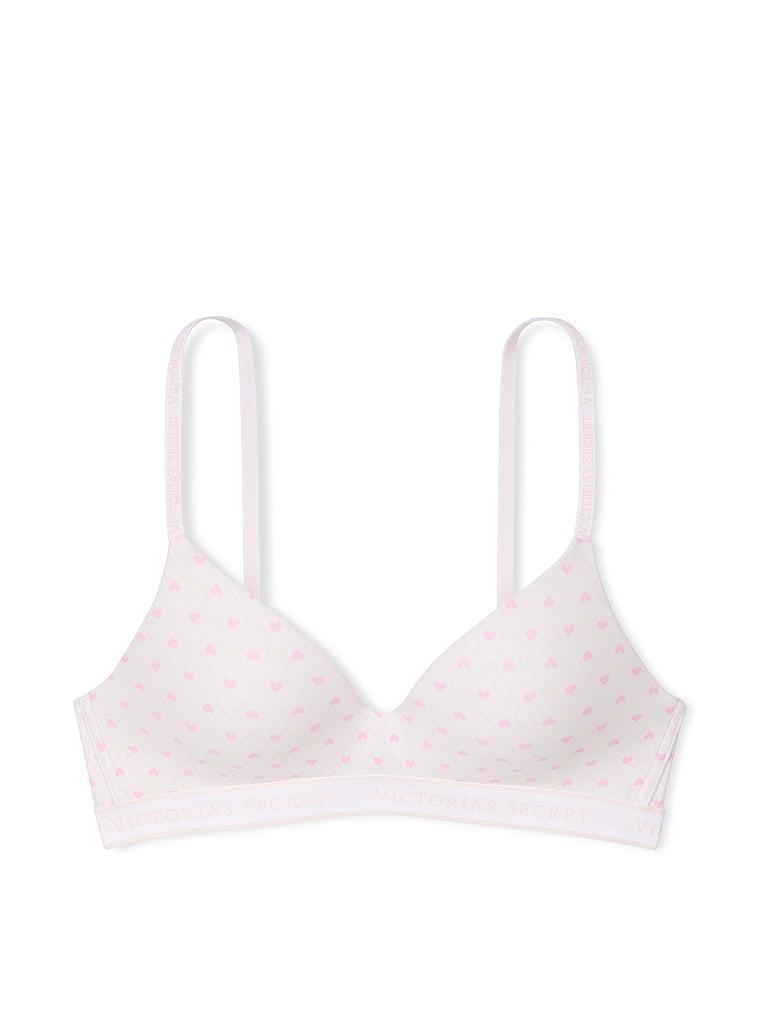 Lightly Lined Wireless Cotton Bra Product Image