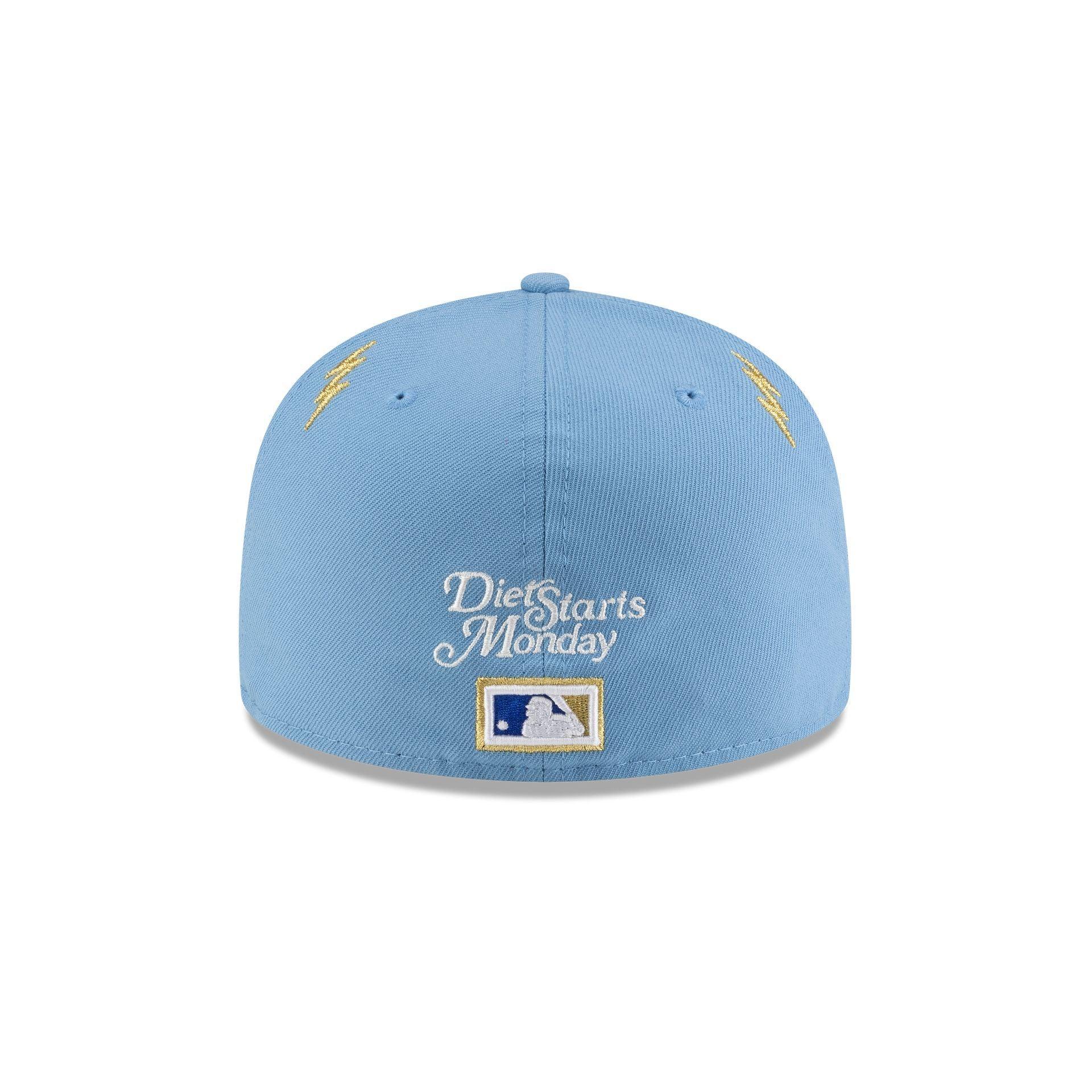 Diet Starts Monday x Milwaukee Brewers Lightening Bolts 59FIFTY Fitted Hat Male Product Image
