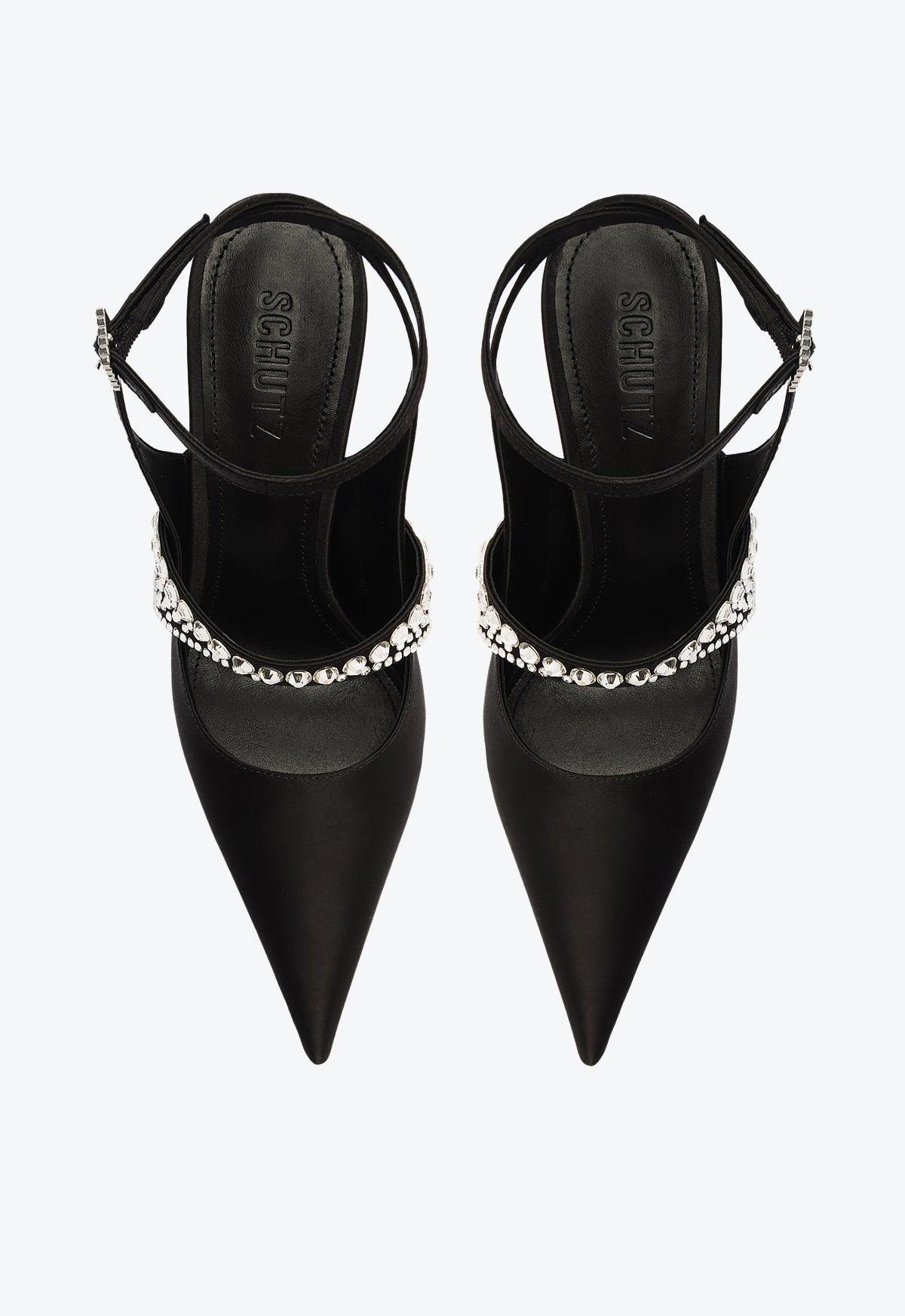 Louise Satin Pump Product Image