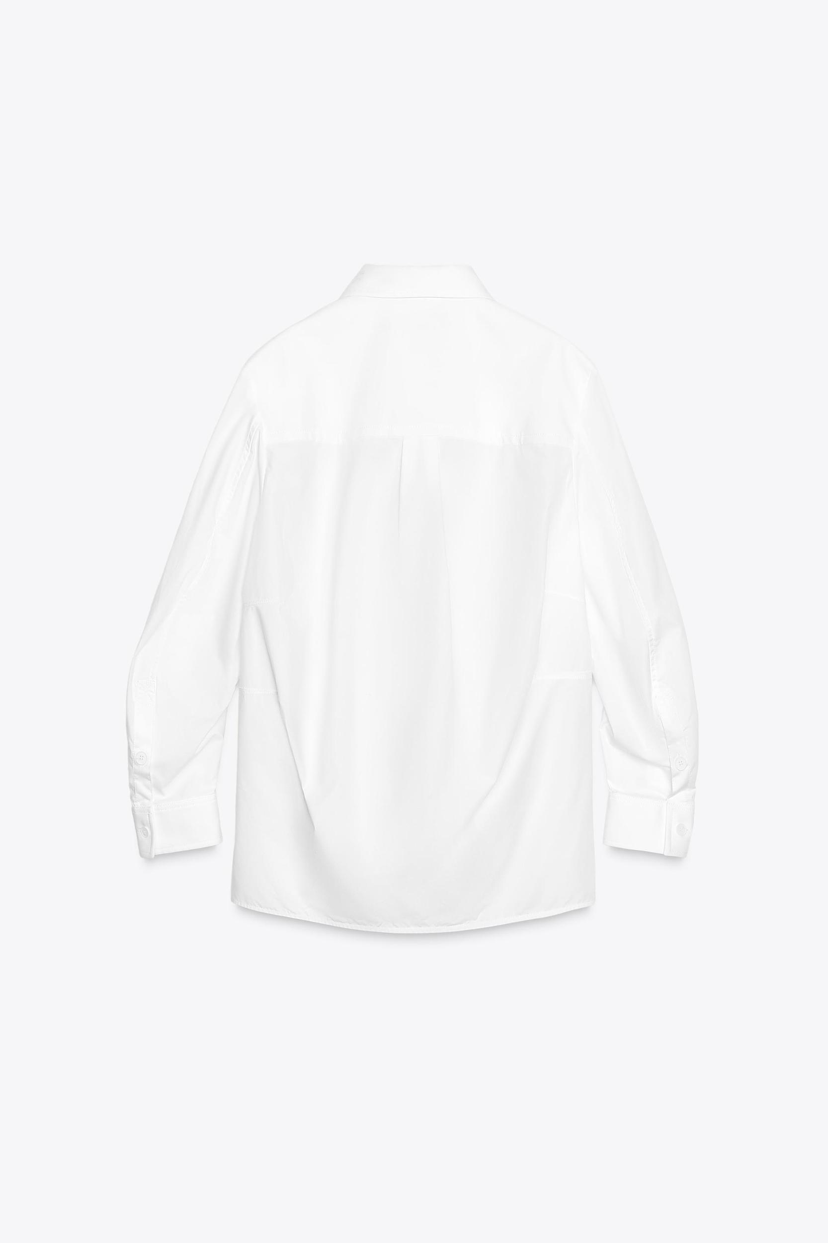 ZW COLLECTION POPLIN SHIRT Product Image