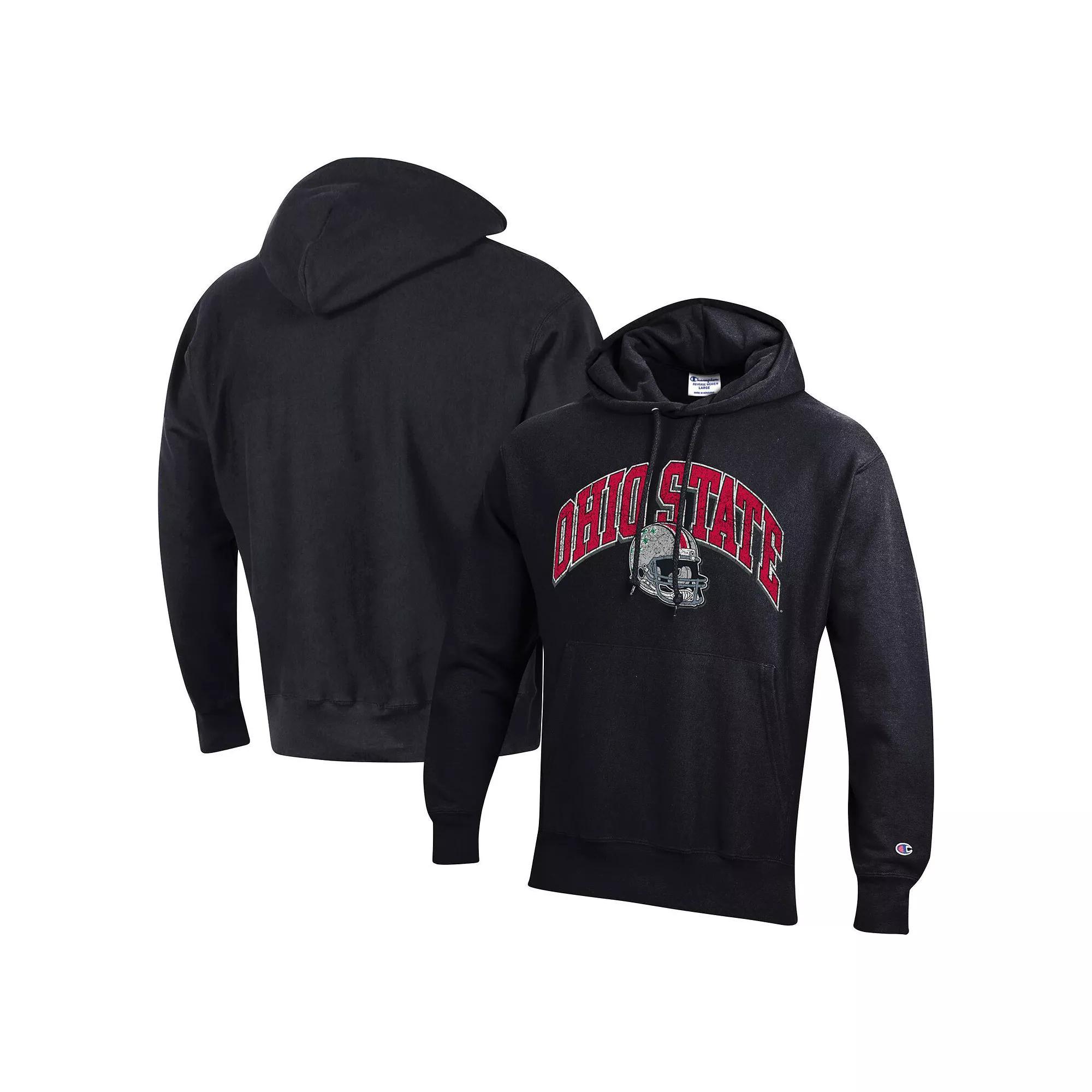 Mens Champion West Virginia Mountaineers Vault Late Night Reverse Weave Pullover Hoodie Blue Product Image