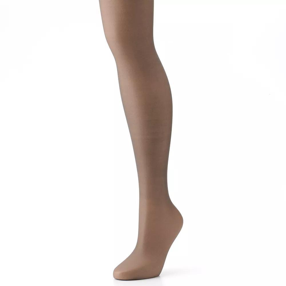 Hanes® Silk Reflections Ultra Sheer Control-Top Pantyhose 0B260, Women's, Size: E-F, Natural Product Image