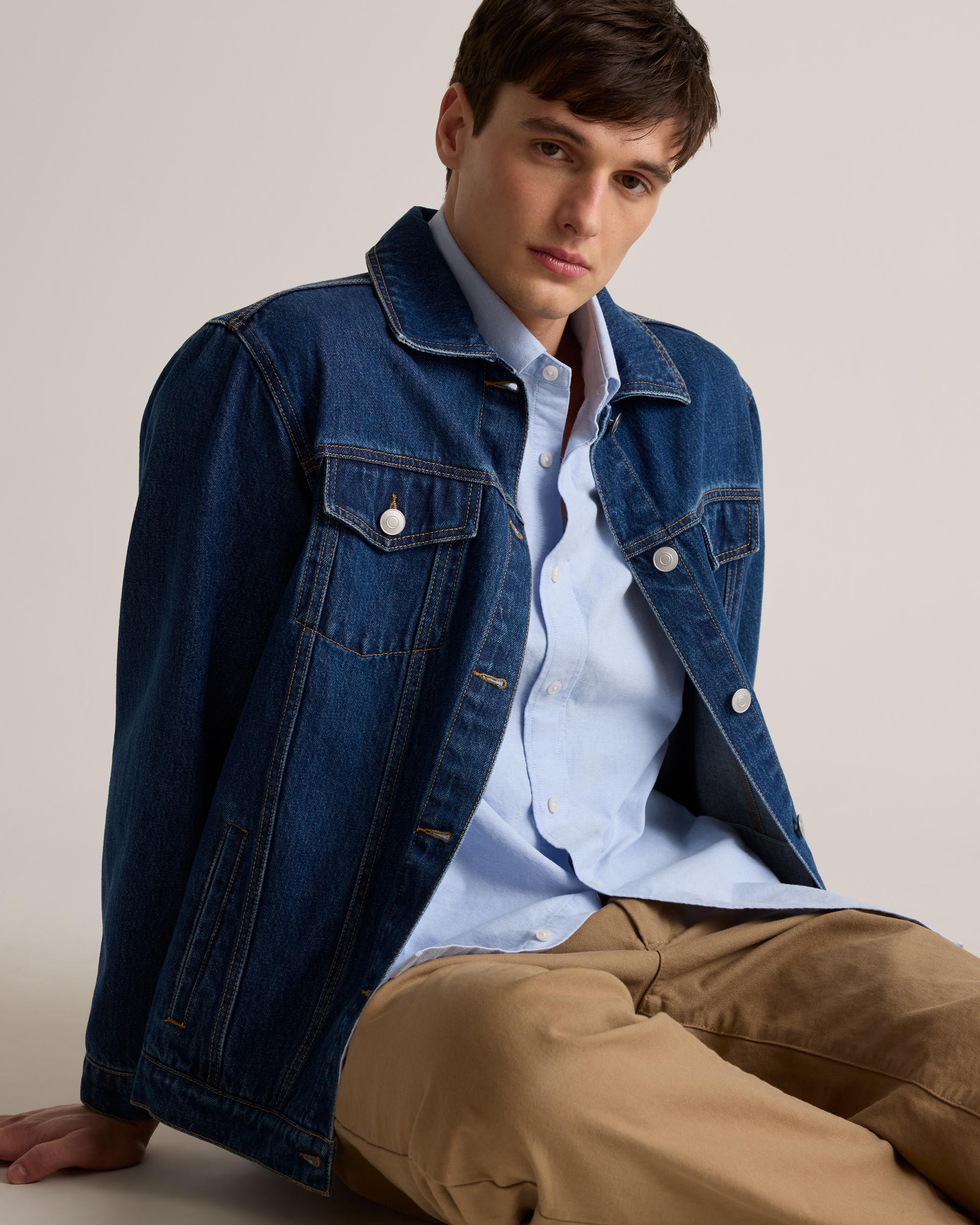 Quince | Men's Short Sleeve Oxford Shirt Size XL, Organic Cotton Product Image