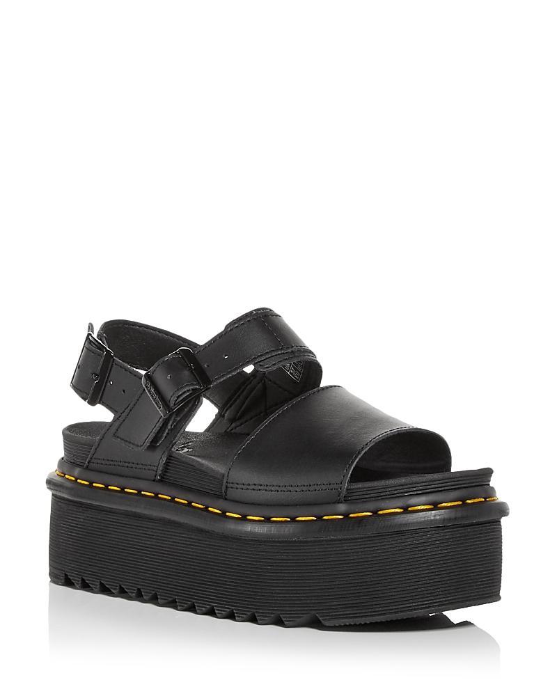Voss Women's Leather Strap Platform Sandals Product Image