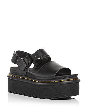 Voss Women's Leather Strap Platform Sandals Product Image