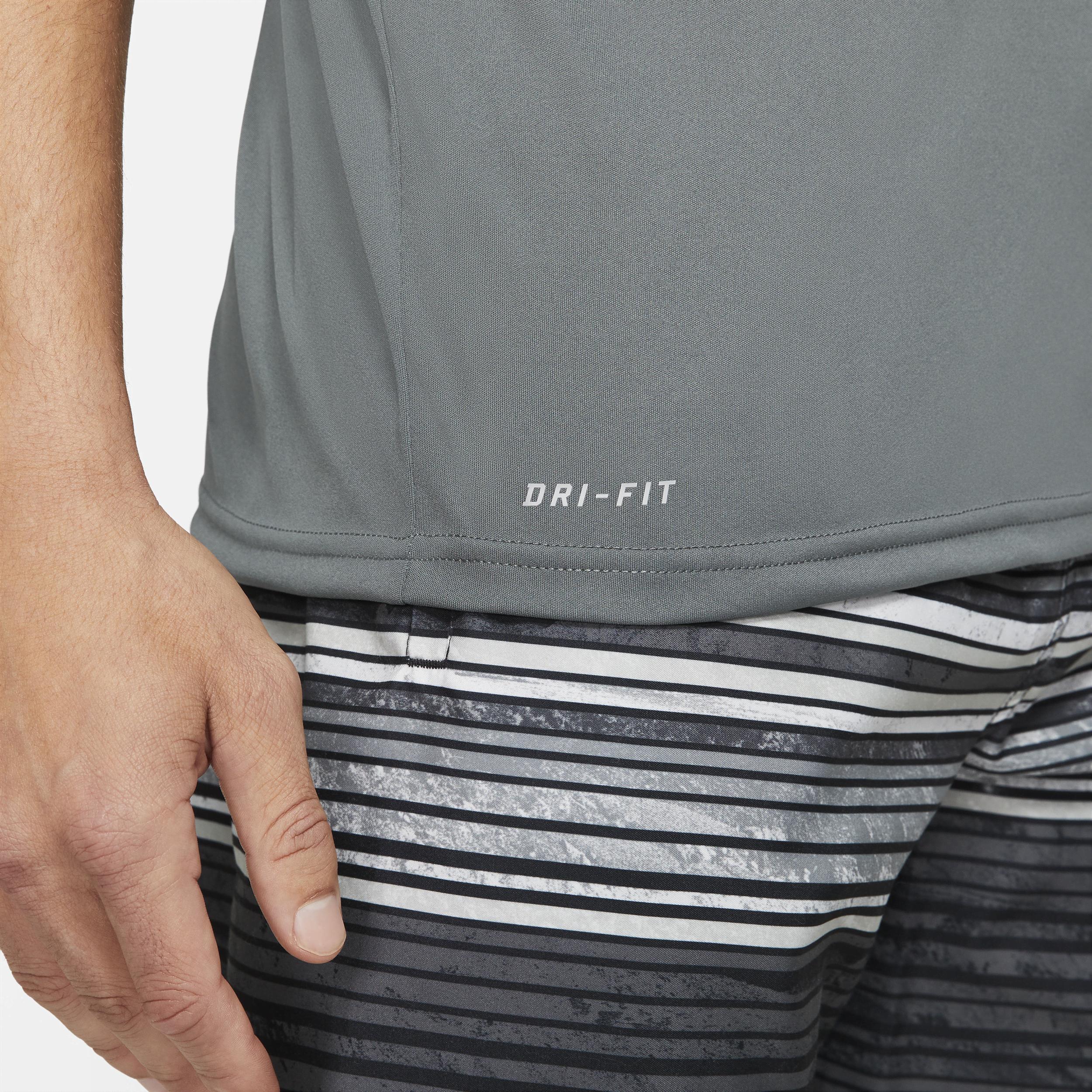 Nike Men's Essential Short-Sleeve Hydroguard Swim Shirt Product Image