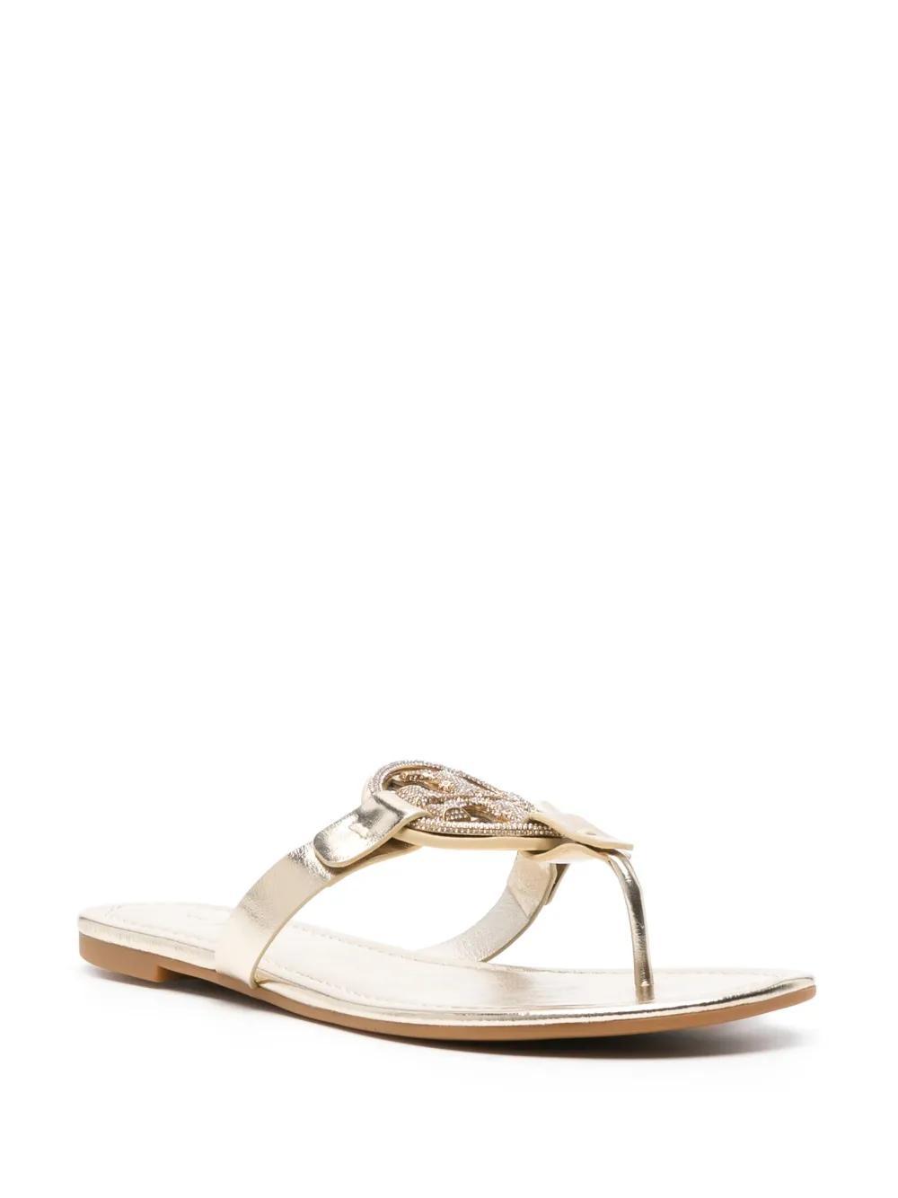 Miller Pavé rhinestone-embellished sandals Product Image