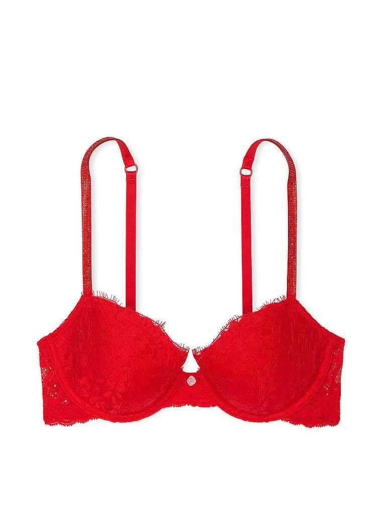 Twinkle Strap Lace Push-Up Bra Product Image