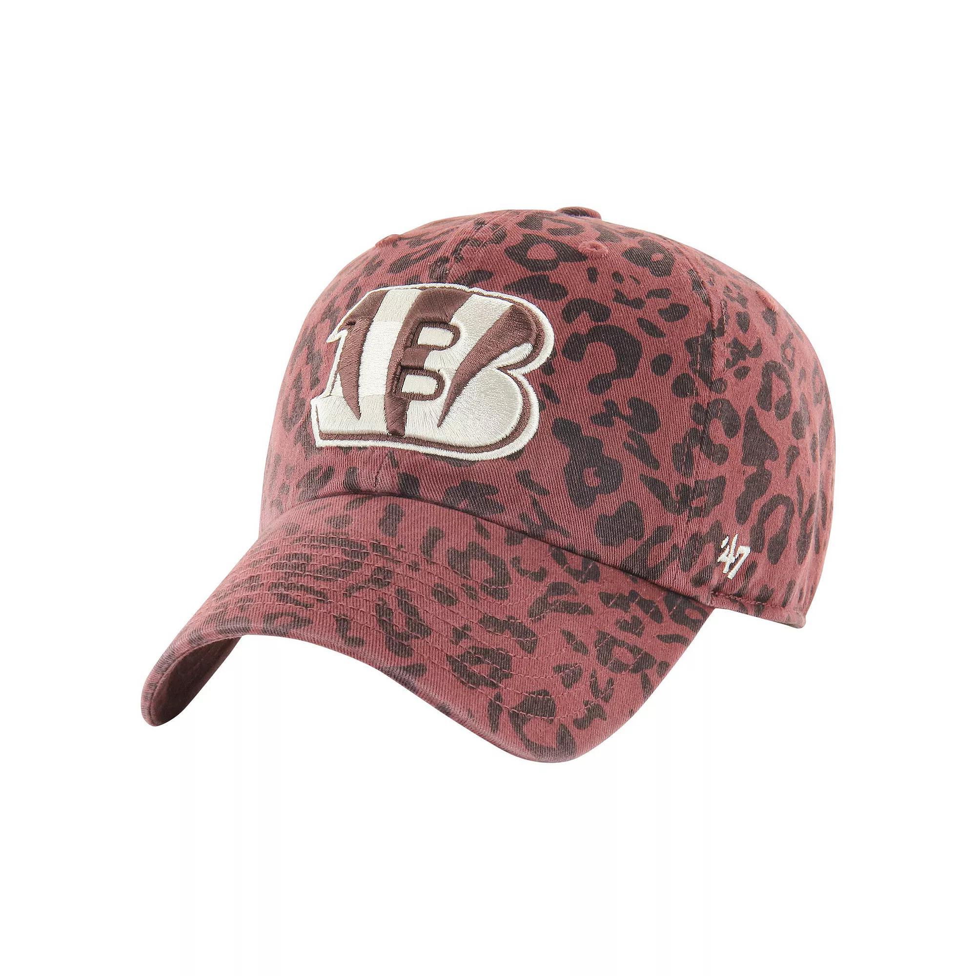 Women's '47  Brown Cincinnati Bengals Tawny Clean Up Adjustable Hat Product Image