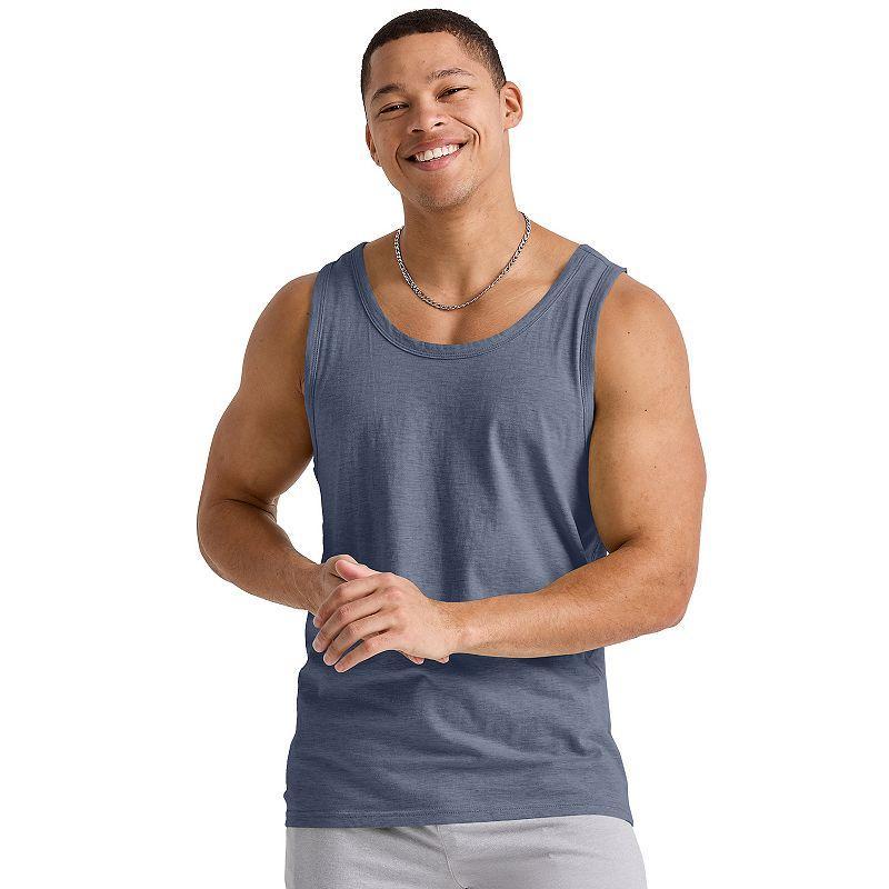 Mens Hanes Originals Tri-Blend Jersey Tank Top Product Image