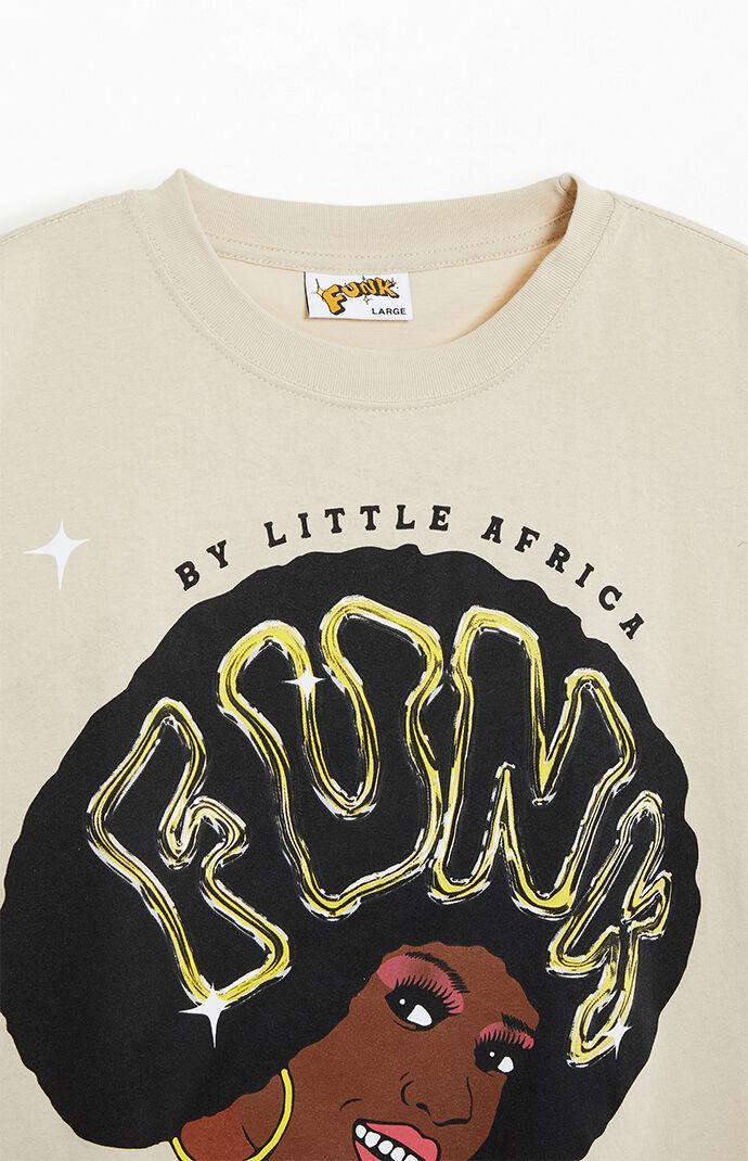 LITTLE AFRICA Mens Funk Fro T-Shirt Product Image