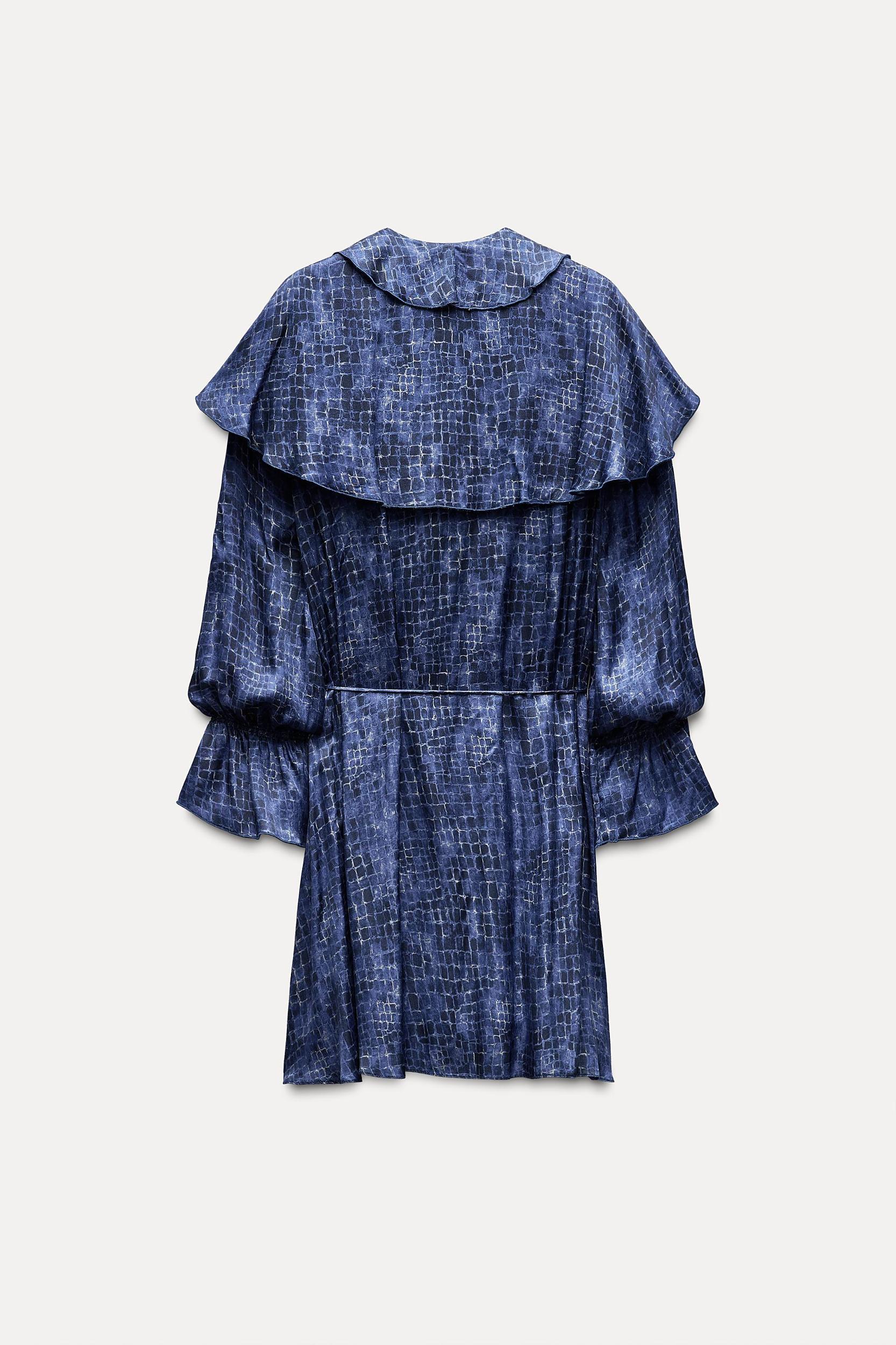 SHORT RUFFLE DRESS ZW COLLECTION Product Image