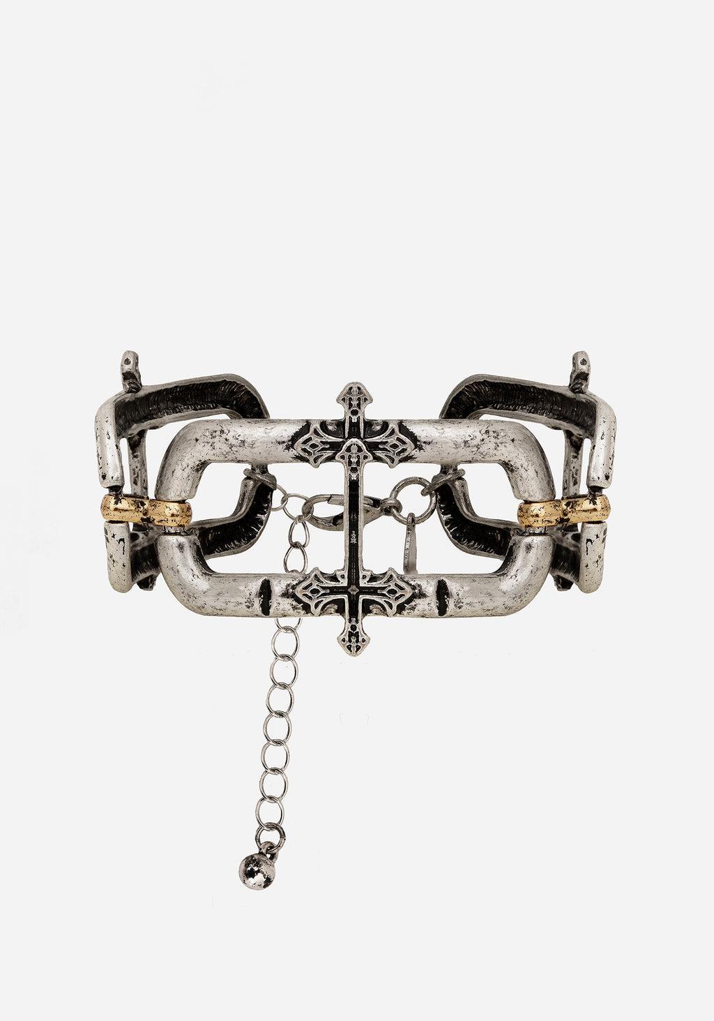 Electra Cross Link Chain Bracelet Product Image