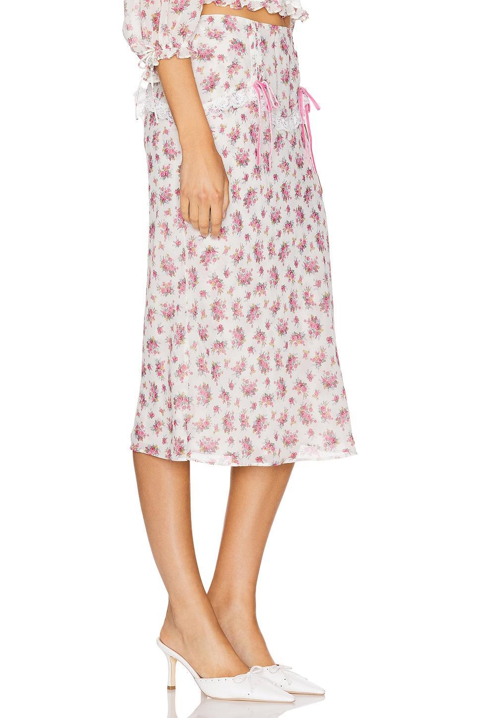 Etienne Midi Skirt For Love & Lemons Product Image