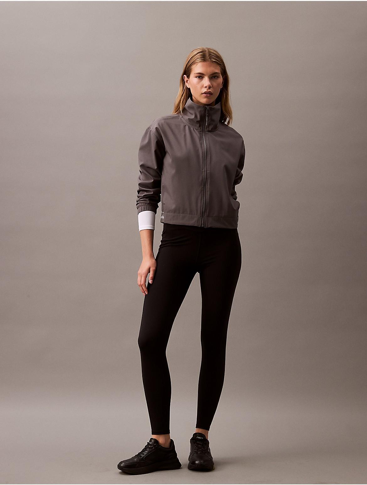 Calvin Klein Women's Modern Sport Windbreaker Jacket - Black - M Product Image
