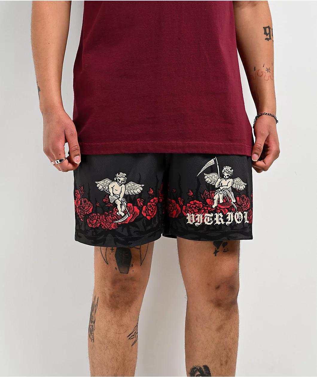 Vitriol Eternal Black Mesh Shorts Product Image