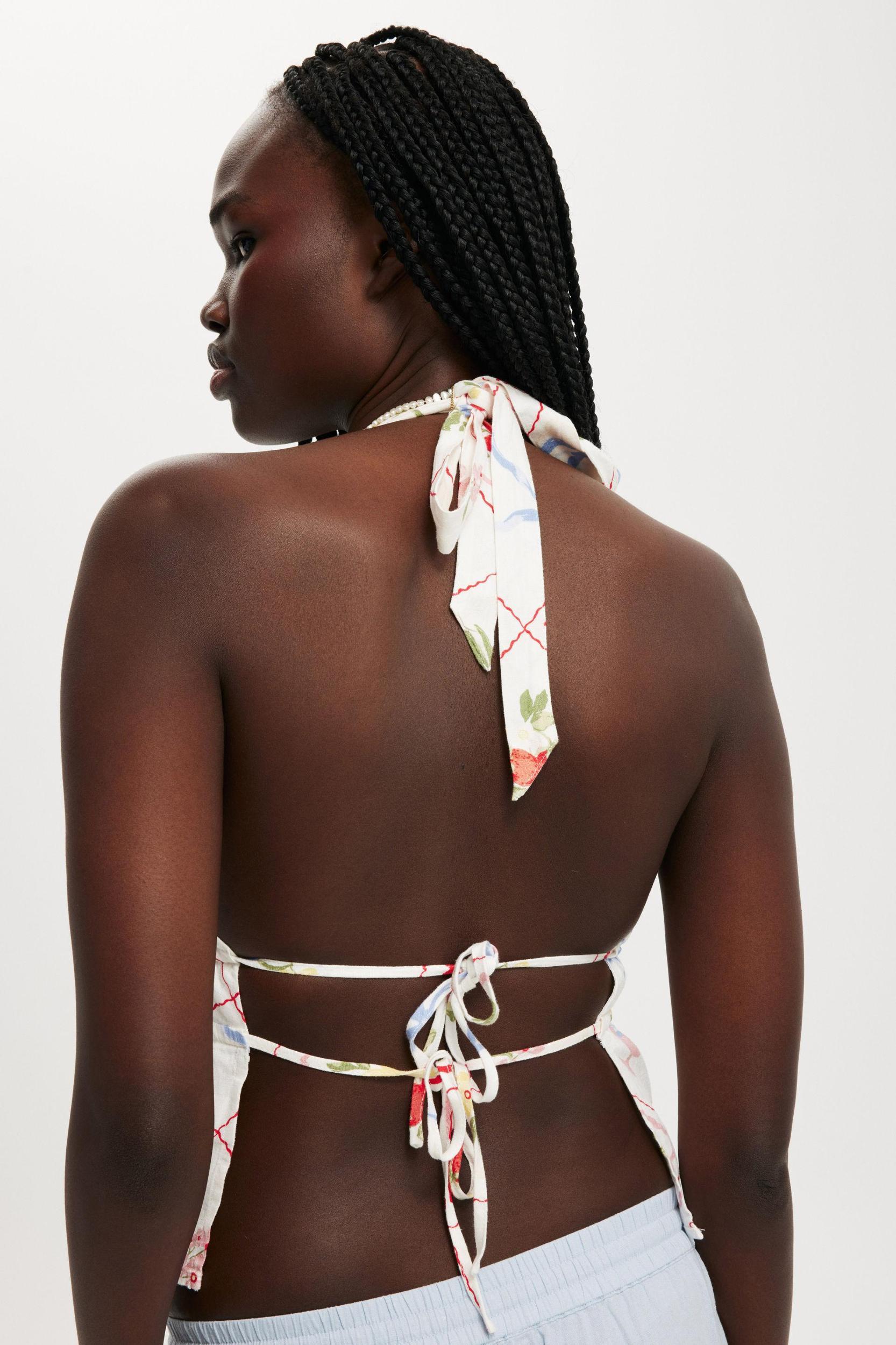Haven Gathered Halter Top Product Image