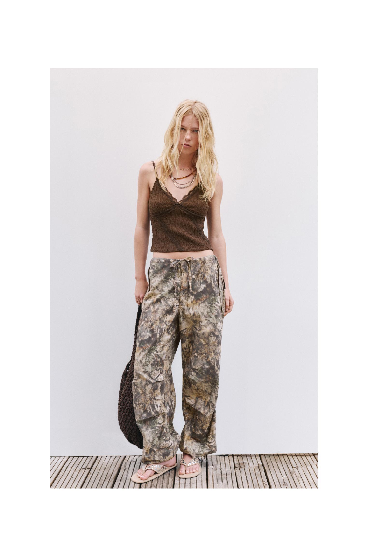 Creased camisole top Product Image