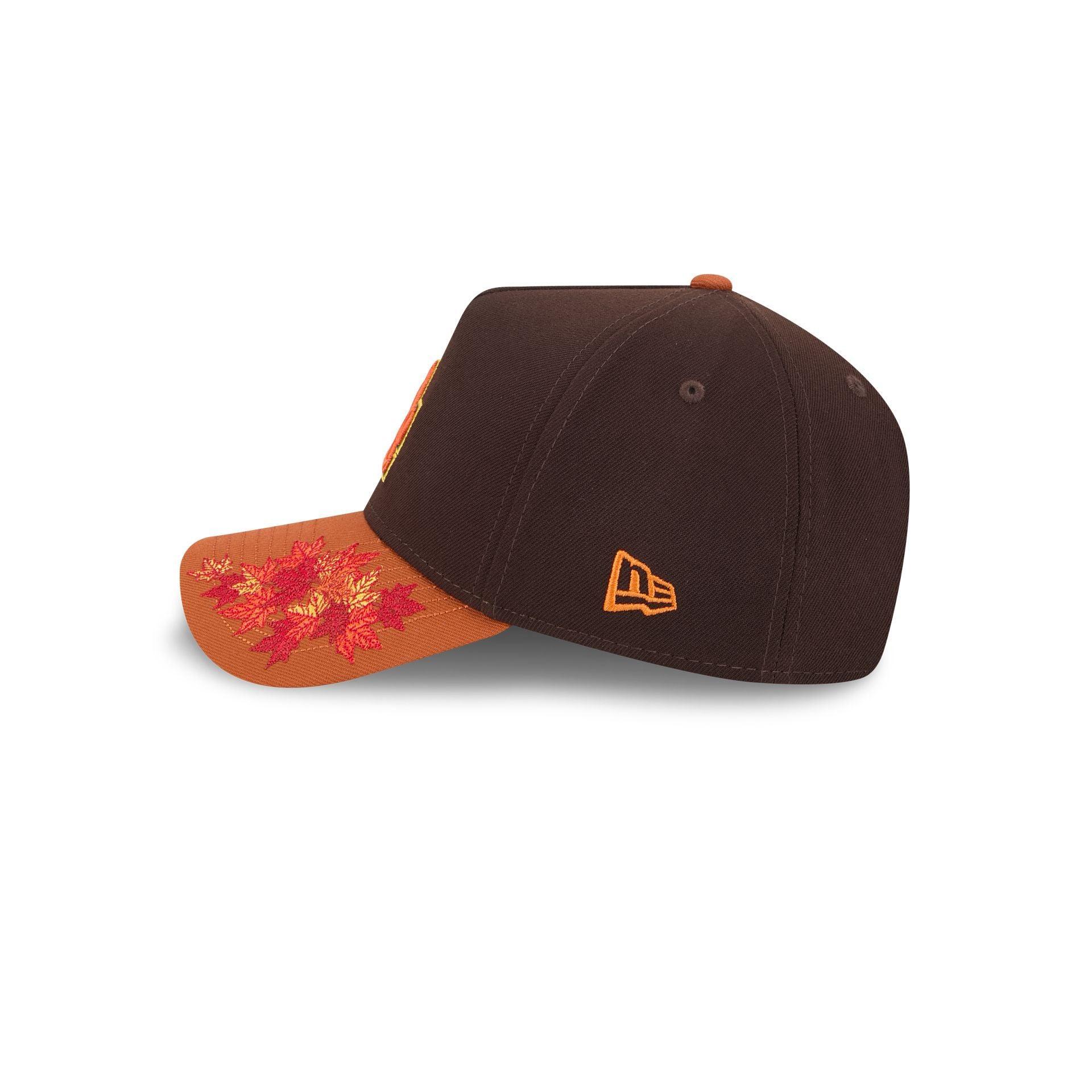 Detroit Tigers Moleskin Crown Maroon 9FORTY A-Frame Snapback Hat Male Product Image
