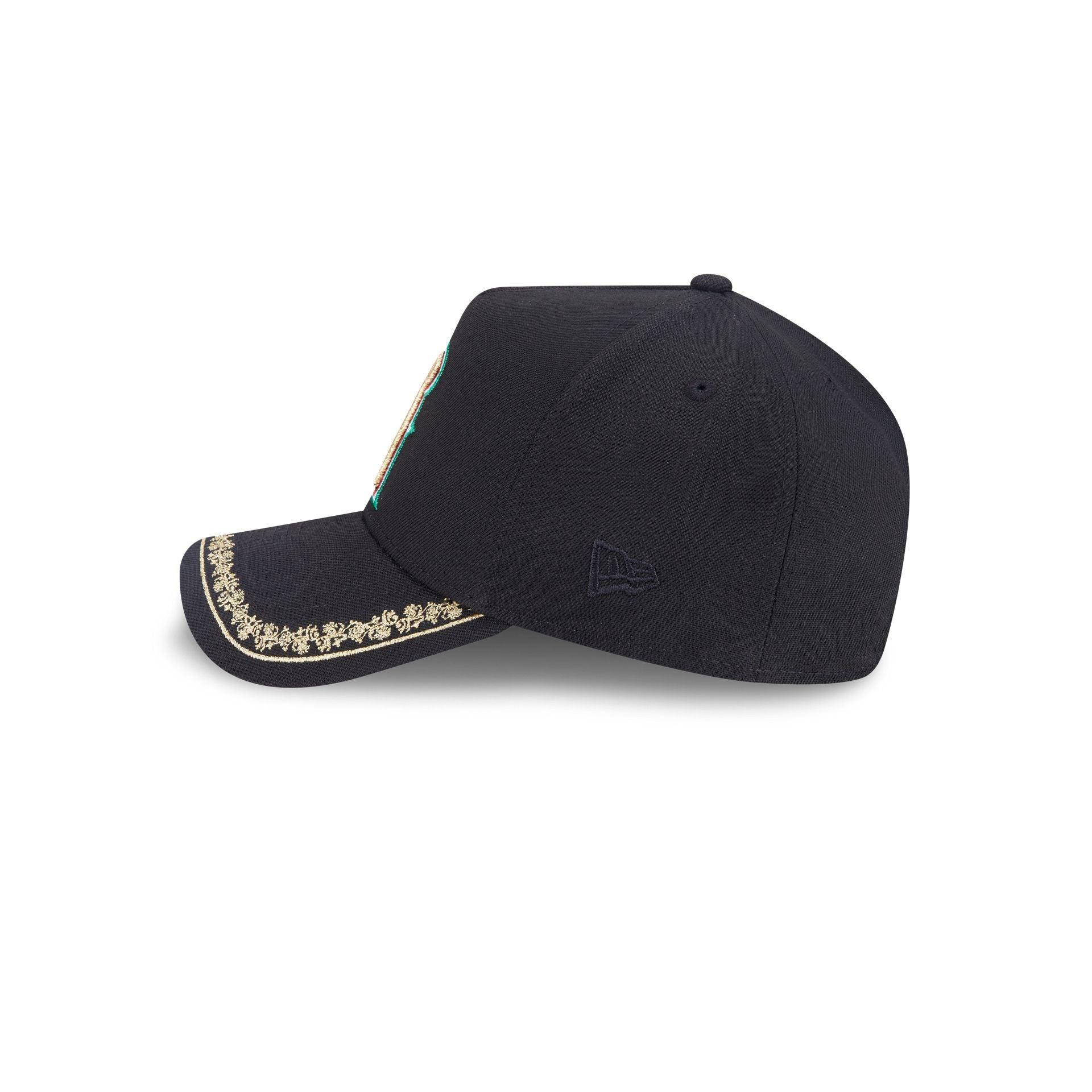 Los Angeles Angels Ornate Visor 9FORTY A-Frame Snapback Hat Male Product Image